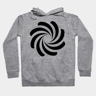 spiral circle Hoodie